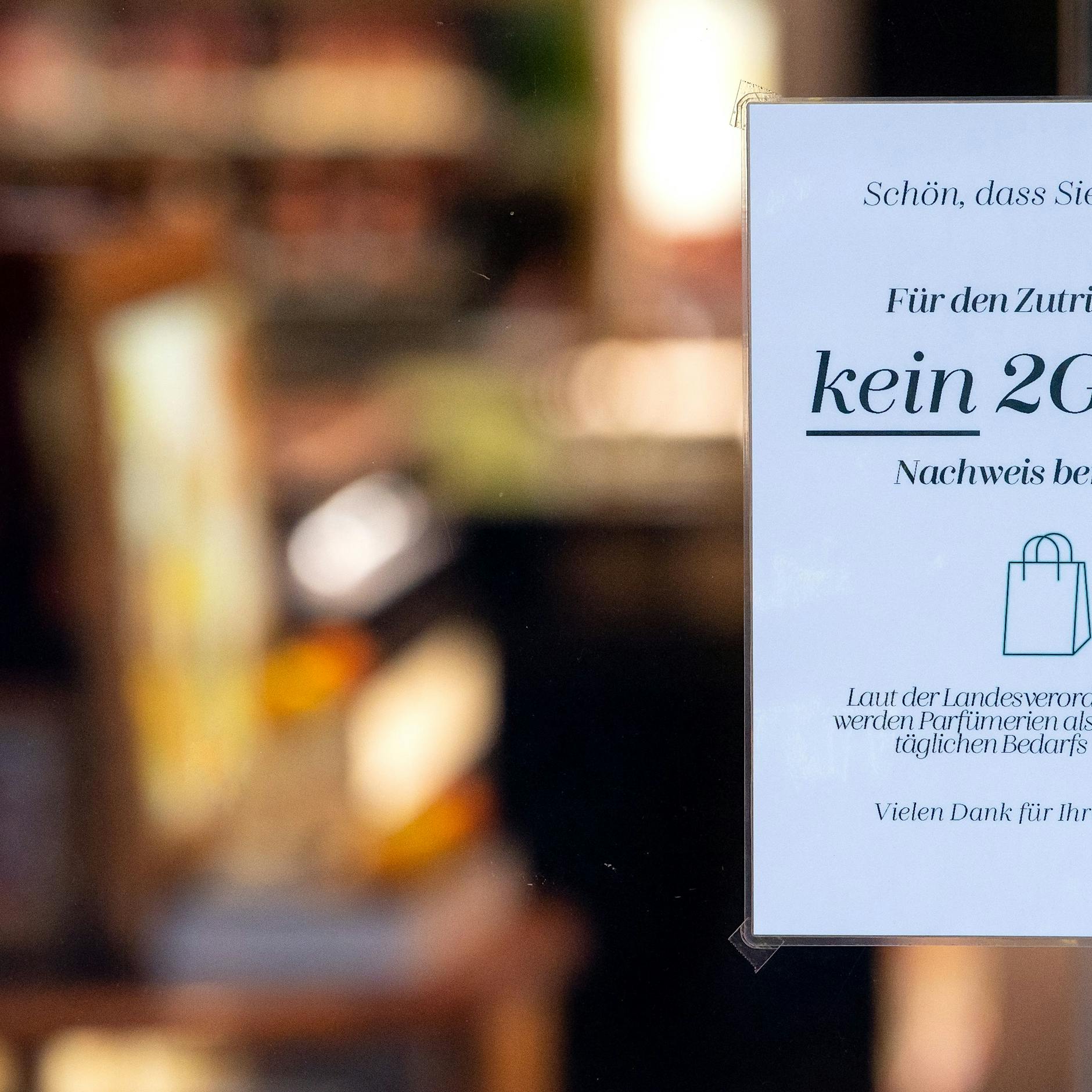 2G-Regel im Handel - In Bayern wurde sie gekippt