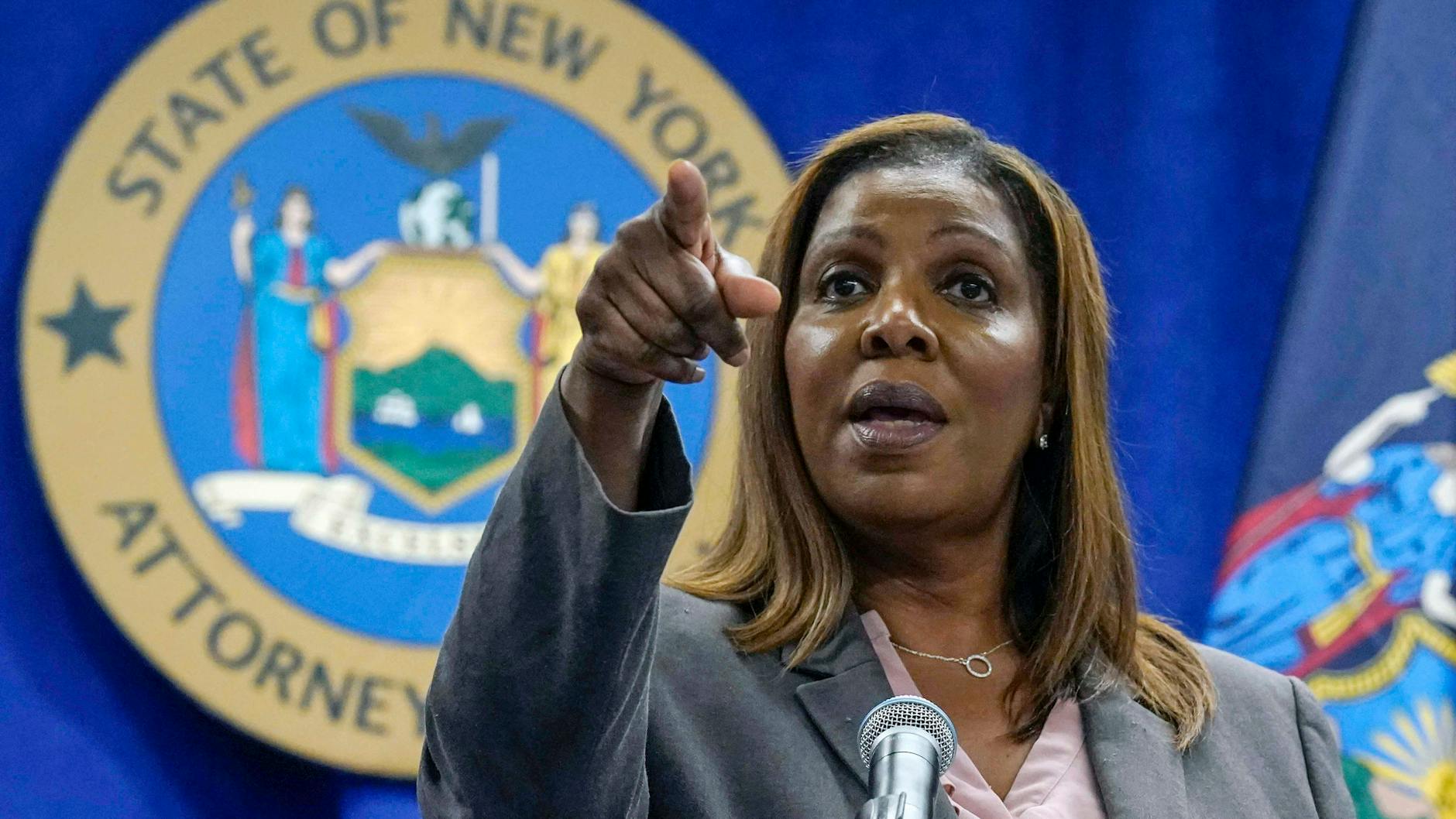 Die New Yorker Generalstaatsanwältin Letitia James ermittelt gegen Donald Trump.