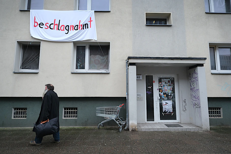 In der Habersaathstraße 40–48 in Mitte leben seit Januar ehemalige Obdachlose.
