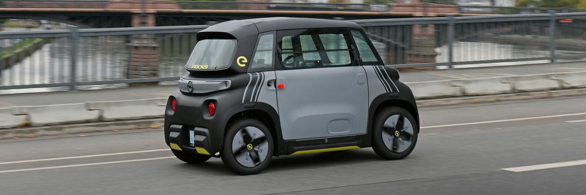 So sieht der Opel Rocks-e aus. 