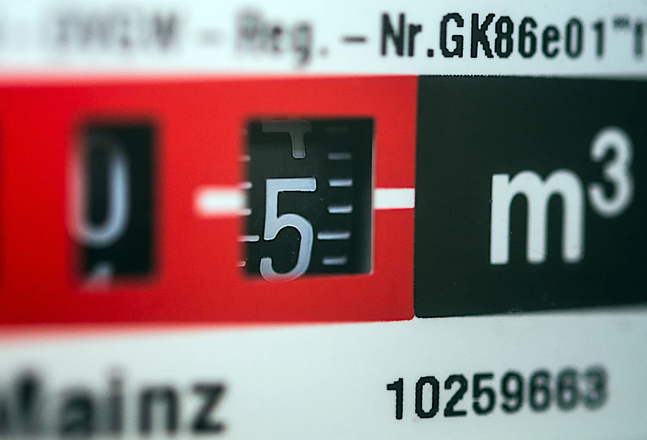 Ein Kubikmeter Gas entspricht etwa zehn Kilowattstunden.