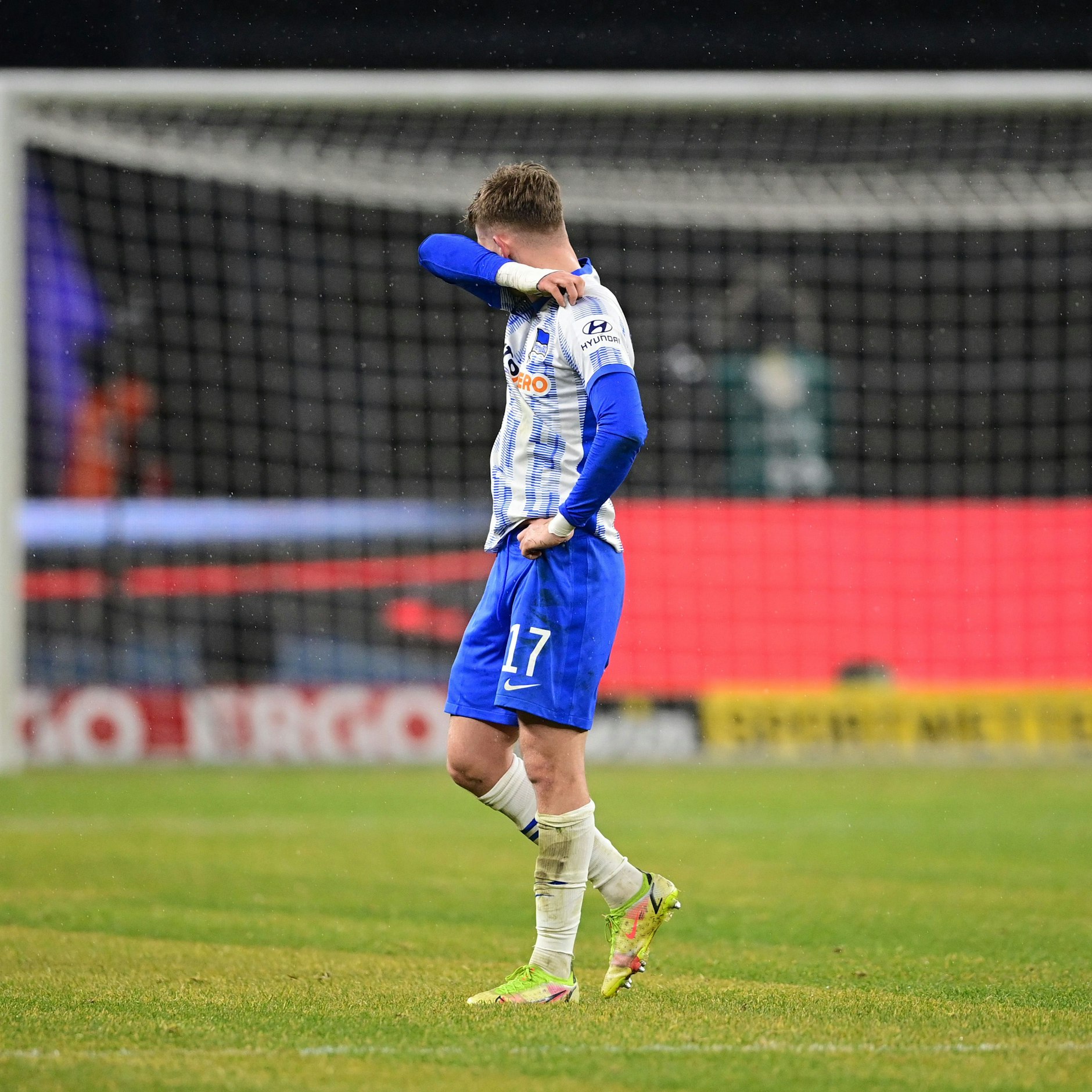 Maxi Mittelstädt war nach dem Abpfiff total gefrustet.