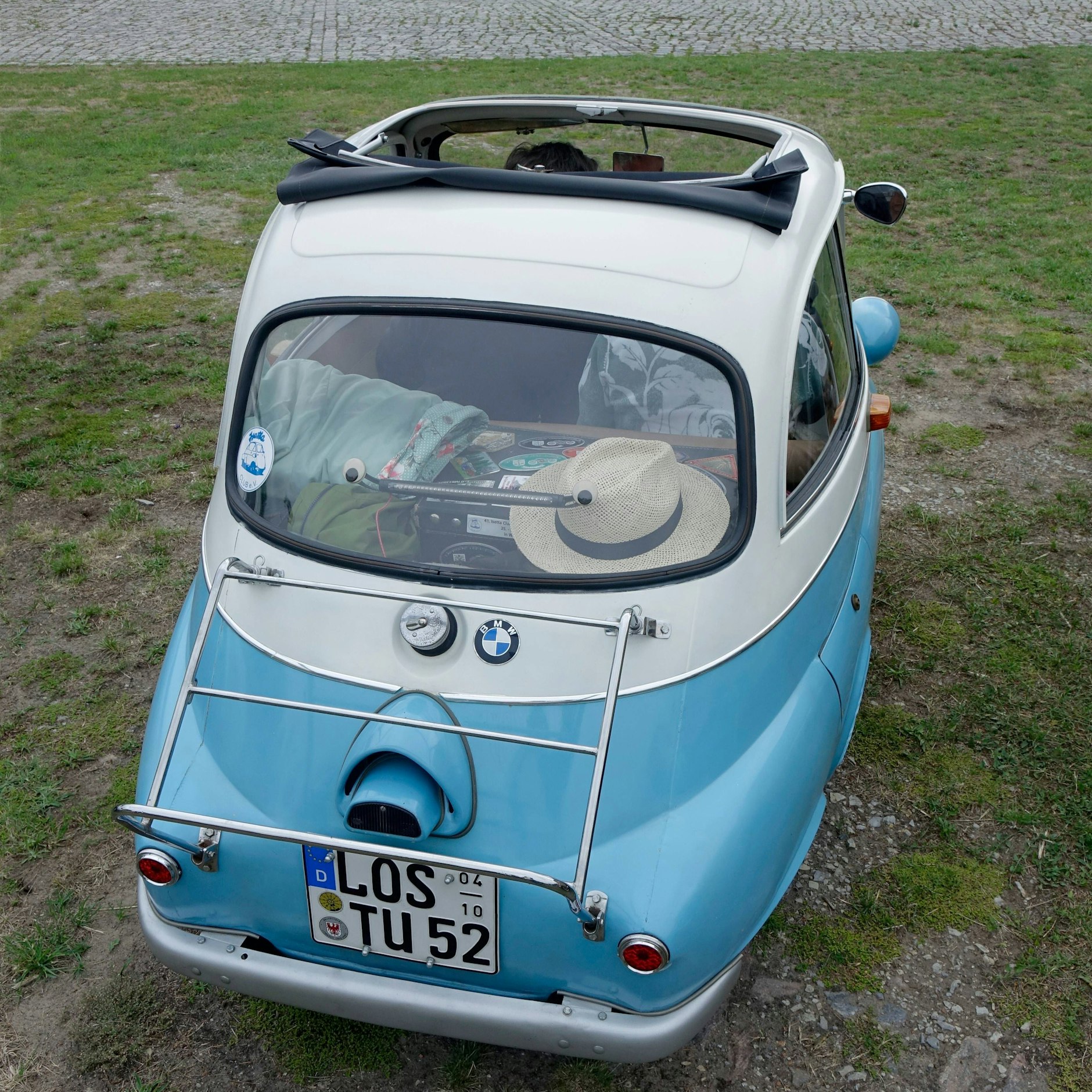 Erinnern Sie sich noch an die Isetta? Das Foto zeigt ein Modell auf einem Oldtimertreffen in Golzow.&nbsp;