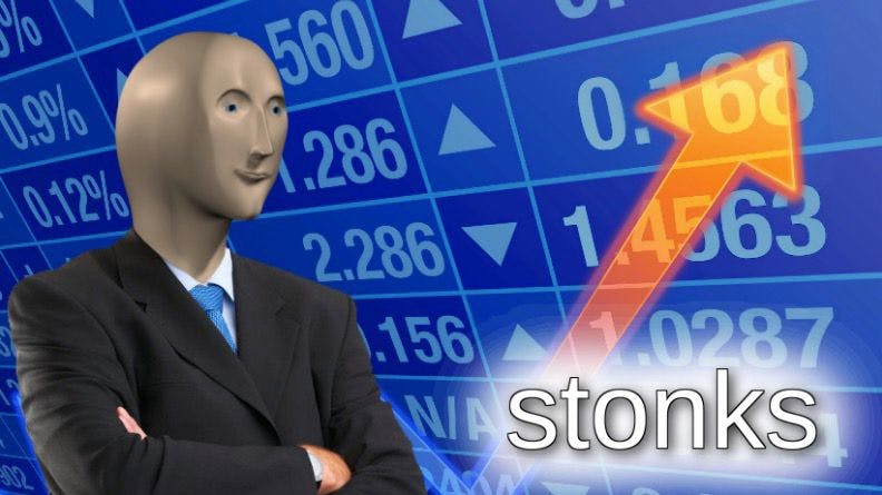 Stocks only go up?