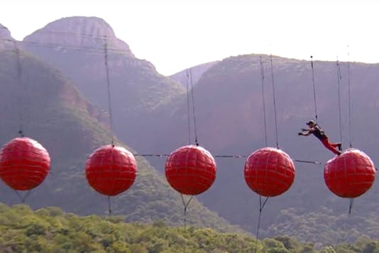 Szene aus dem Dschungelcamp 2022, das in Südafrika abgedreht wurde.