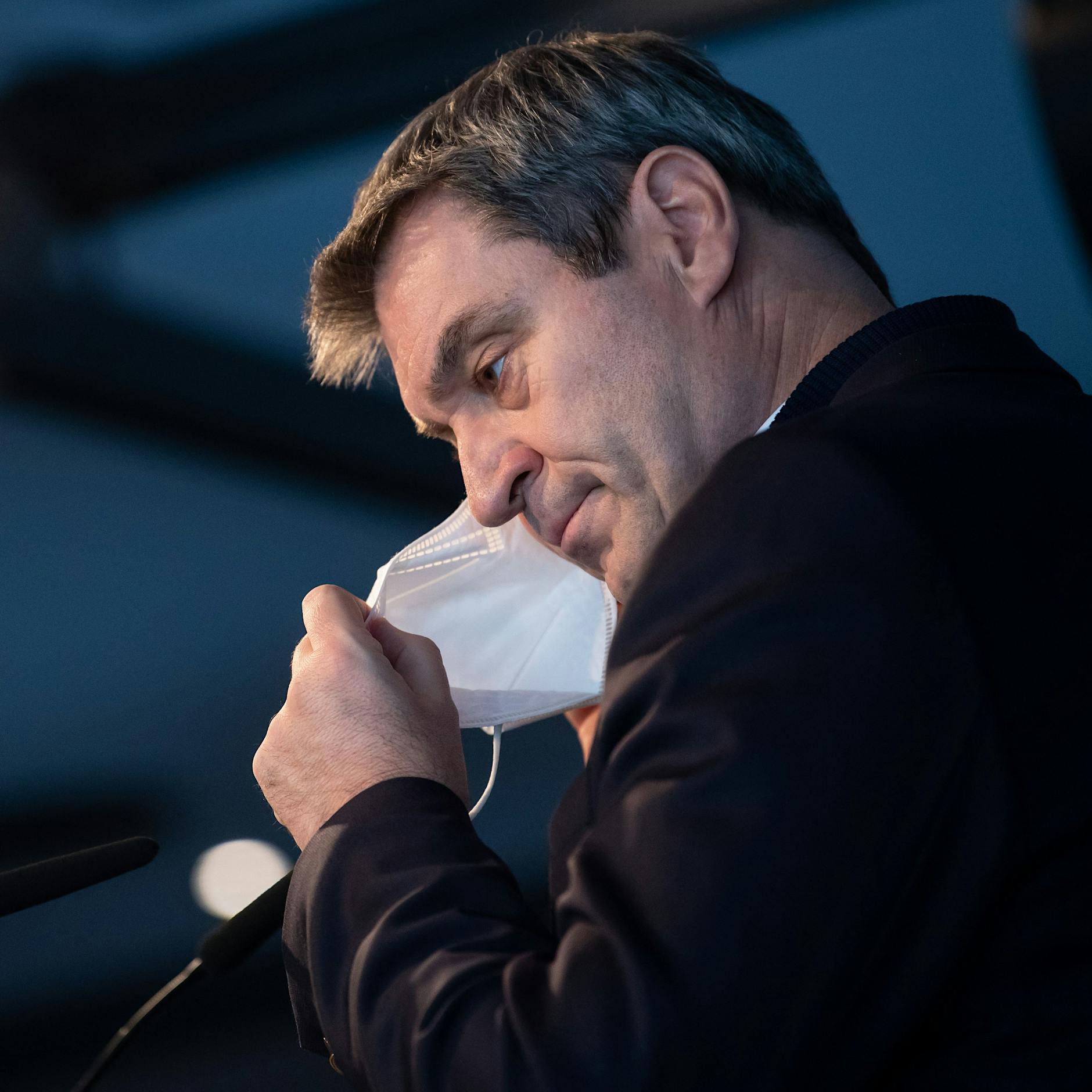 Aufruf zu Corona-„Spaziergängen“: Gefälschtes Bild von Markus Söder sorgt für Ärger