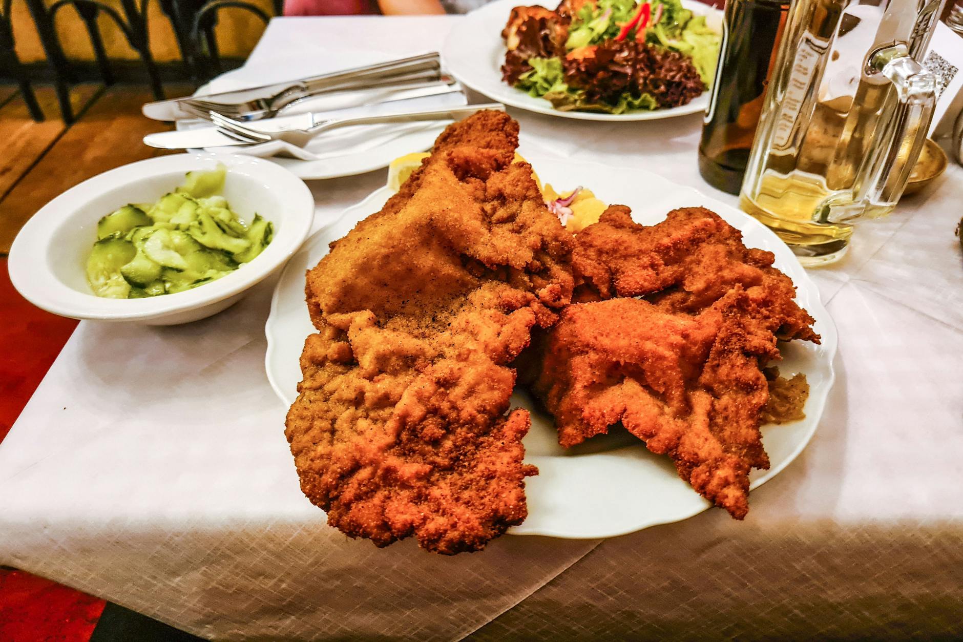 Das Schnitzel im Felix Austria in Kreuzberg
