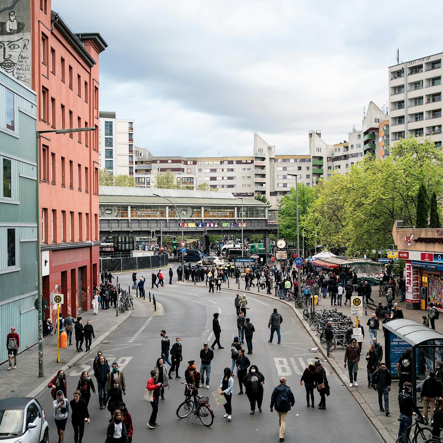 Eine Polizeiwache am Kottbusser Tor wäre Schaufensterpolitik