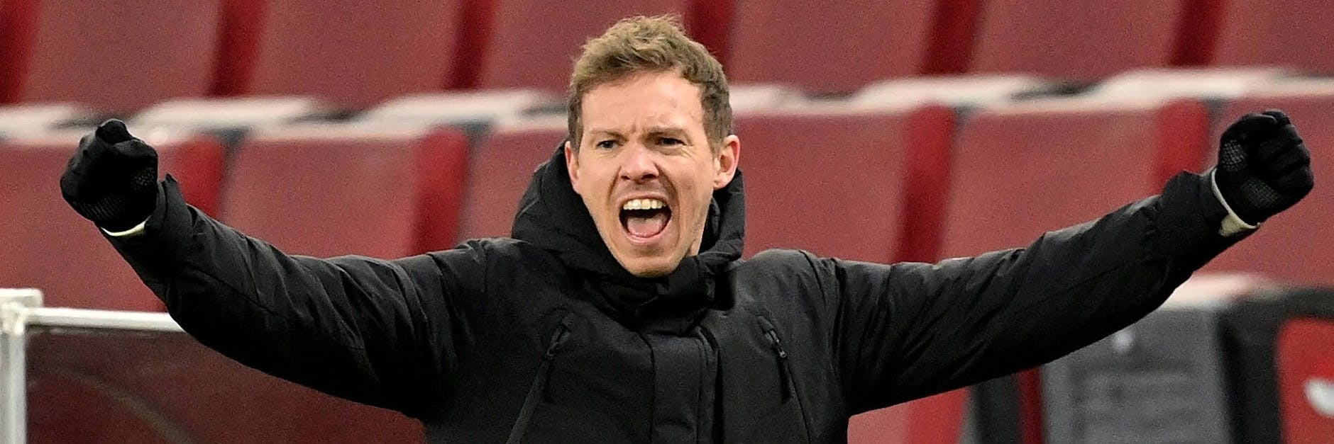 Bayerns Trainer Julian Nagelsmann konnte bisher jubeln, wenn er gegen Hertha antrat.