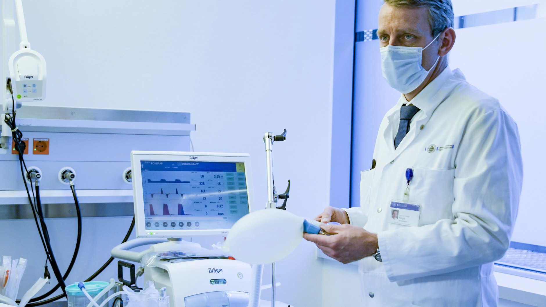 Stefan Kluge, Direktor der Klinik für Intensivmedizin des Hamburger Uniklinikums.