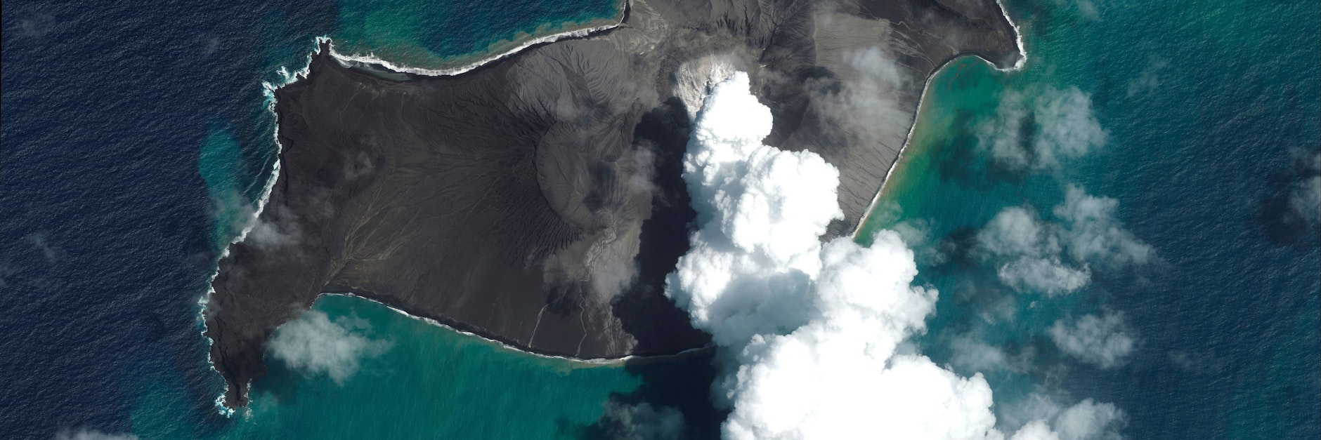 Vor mehr als einer Woche brach der Untersee-Vulkan Hunga-Tonga-Hunga-Ha’apai aus.