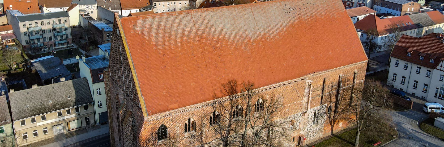 Die mittelalterliche Klosterkirche in Angermünde droht einzustürzen.