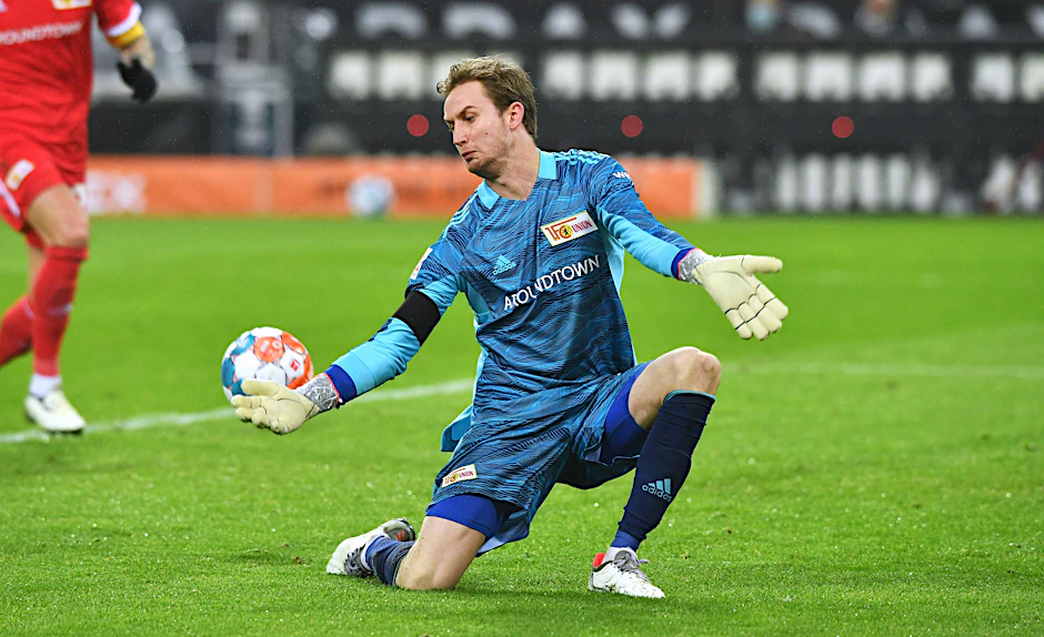 Zeigte in Mönchengladbach, dass auf ihn Verlass ist: Unions zweiter Keeper Frederik Rönnow.
