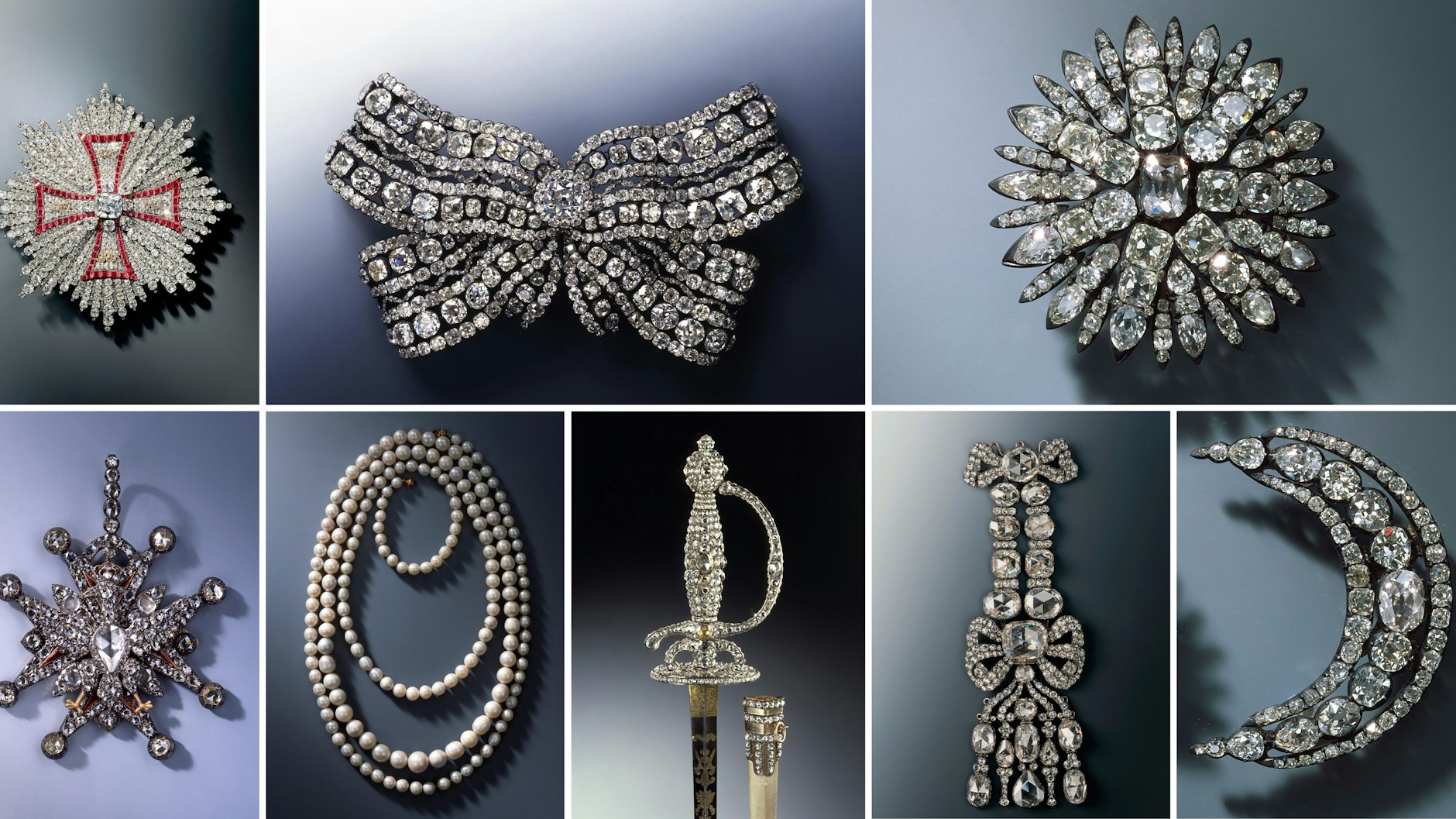 Unter anderem diese Schmuckstücke wurden gestohlen. Sie sind bis heute verschwunden.