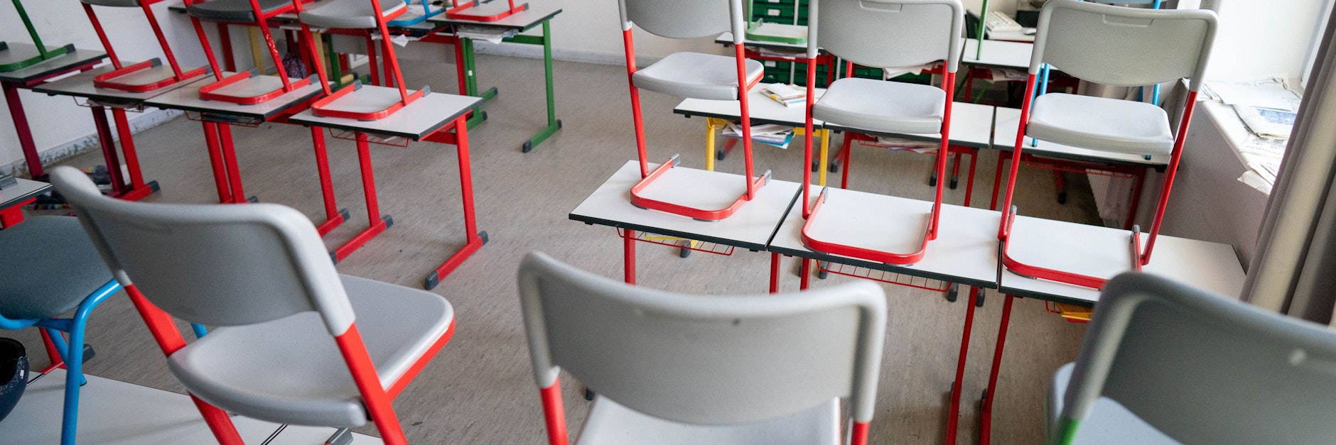 Bald wieder leere Klassenzimmer in Berlin? (Symbolbild)