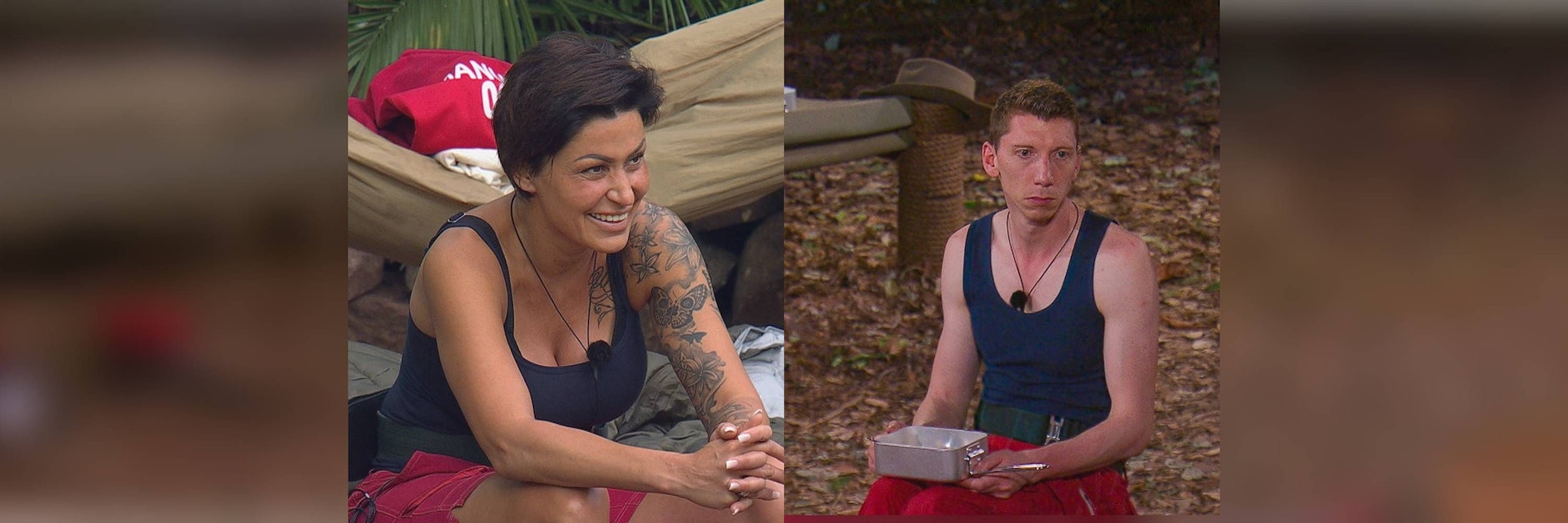 Dschungelcamp: Jasmin Herren und Manuel Flickinger waren auf Schatzsuche.