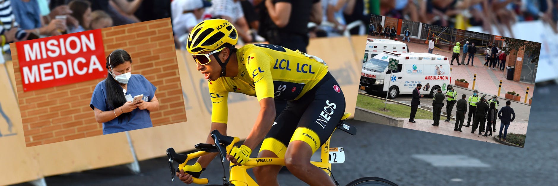 Tour-Sieger Egan Bernal verunglückte in seiner Heimat Kolumbien beim Training schwer und liegt auf der Intensivstation.