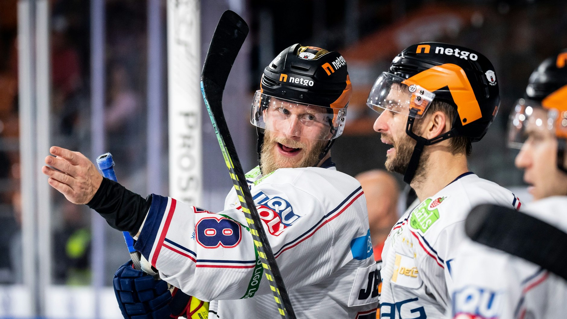 Dänische Eisbären in China: Nicholas B. Jensen (l.) und Frans Nielsen sind ebenfalls bei Olympia dabei. 