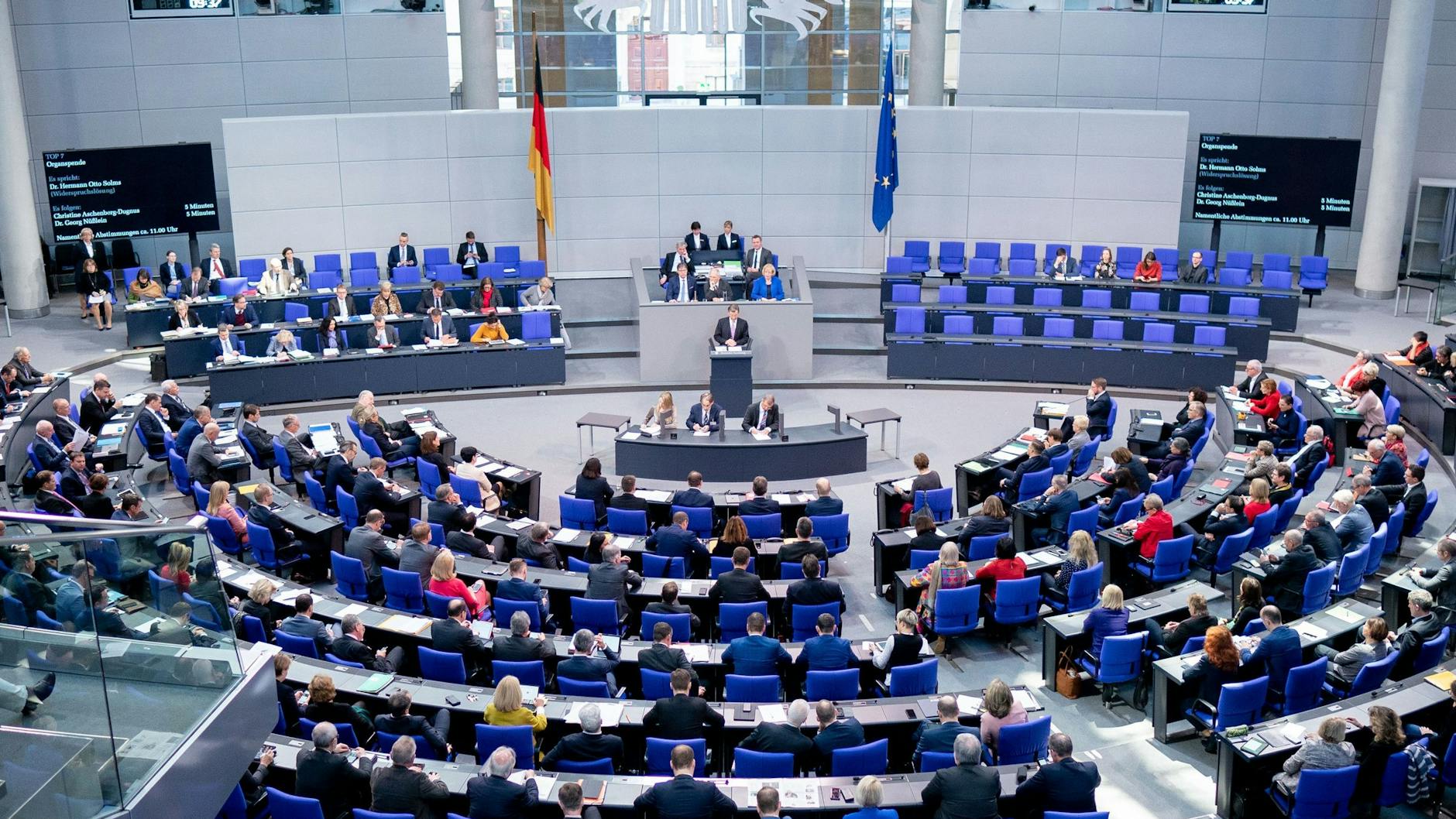 Der deutsche Bundestag.