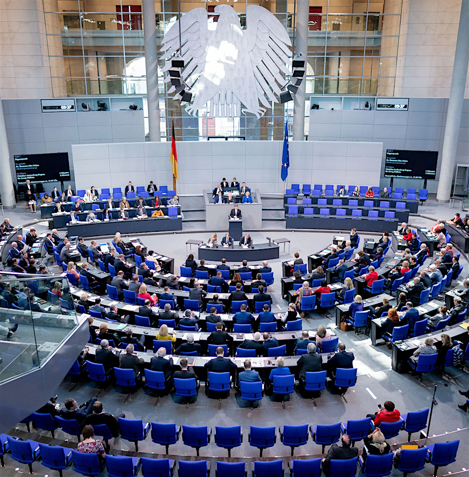 Der deutsche Bundestag.