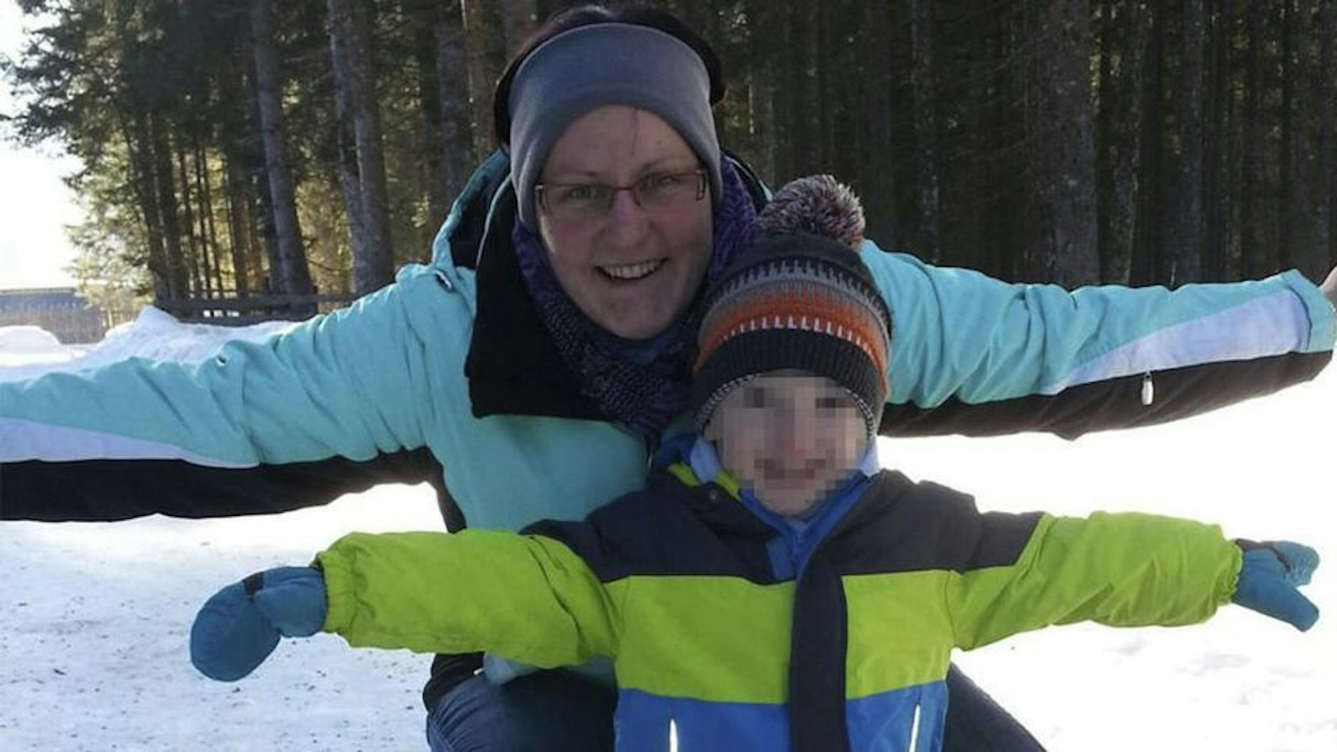 Ein Foto aus glücklichen Tagen: Mama Sylvia mit Sohn Jakob.