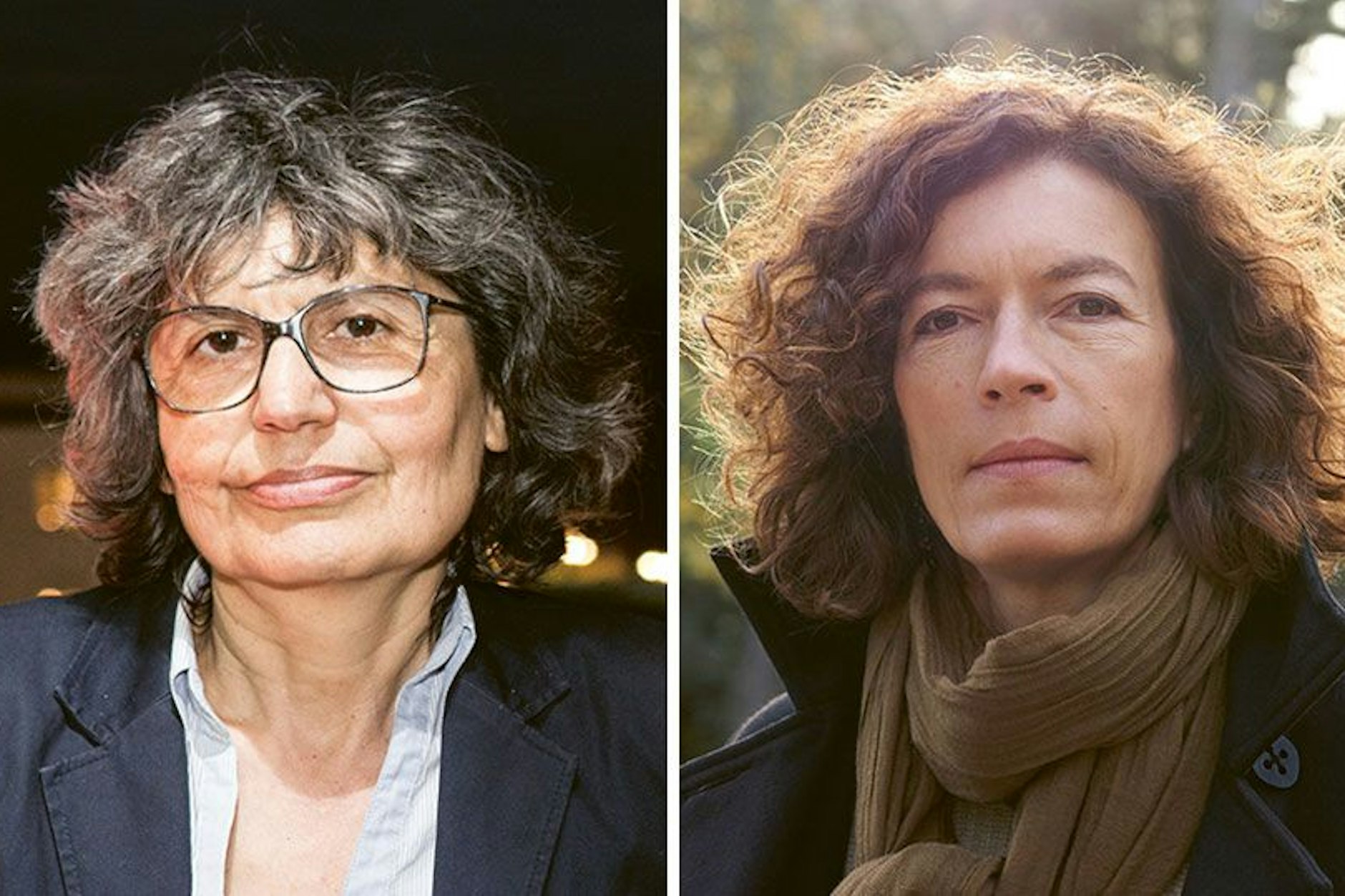 Cécile Wajsbrot (links) und Anne Weber treffen sich am Freitag in Berlin zum Gespräch.