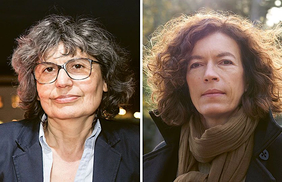 Cécile Wajsbrot (links) und Anne Weber treffen sich am Freitag in Berlin zum Gespräch.