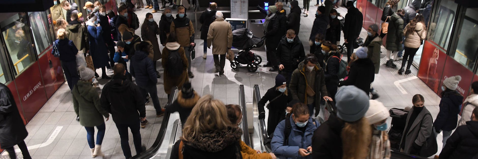 Die Maskenpflicht im öffentlichen Nahverkehr soll in Dänemark am Dienstag entfallen.