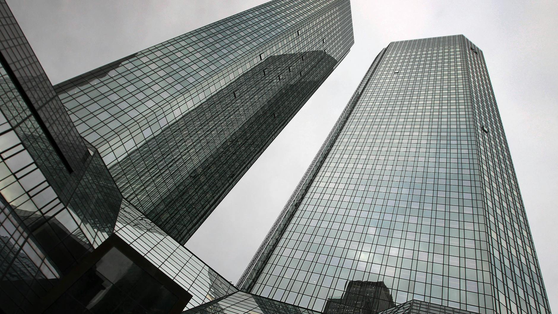 Die Türme der Deutschen Bank in Frankfurt. Das Geldhaus ist zurück in der Erfolgsspur.