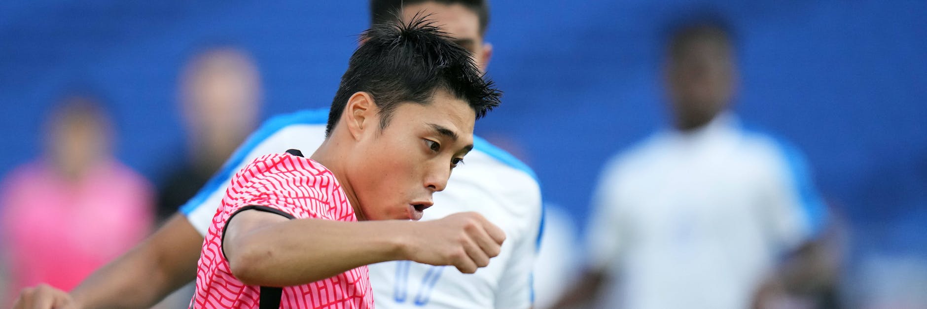 Dong-Jun Lee erreichte mit Südkorea das Viertelfinale bei den Olympischen Spielen. Jetzt soll er kurz vor einem Wechsel in die Bundesliga stehen.