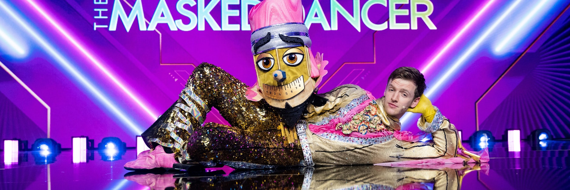 Schauspieler Timur Bartels verbarg sich hinter der Figur «Der Buntstift» in der Prosieben-Show «The Masked Dancer».