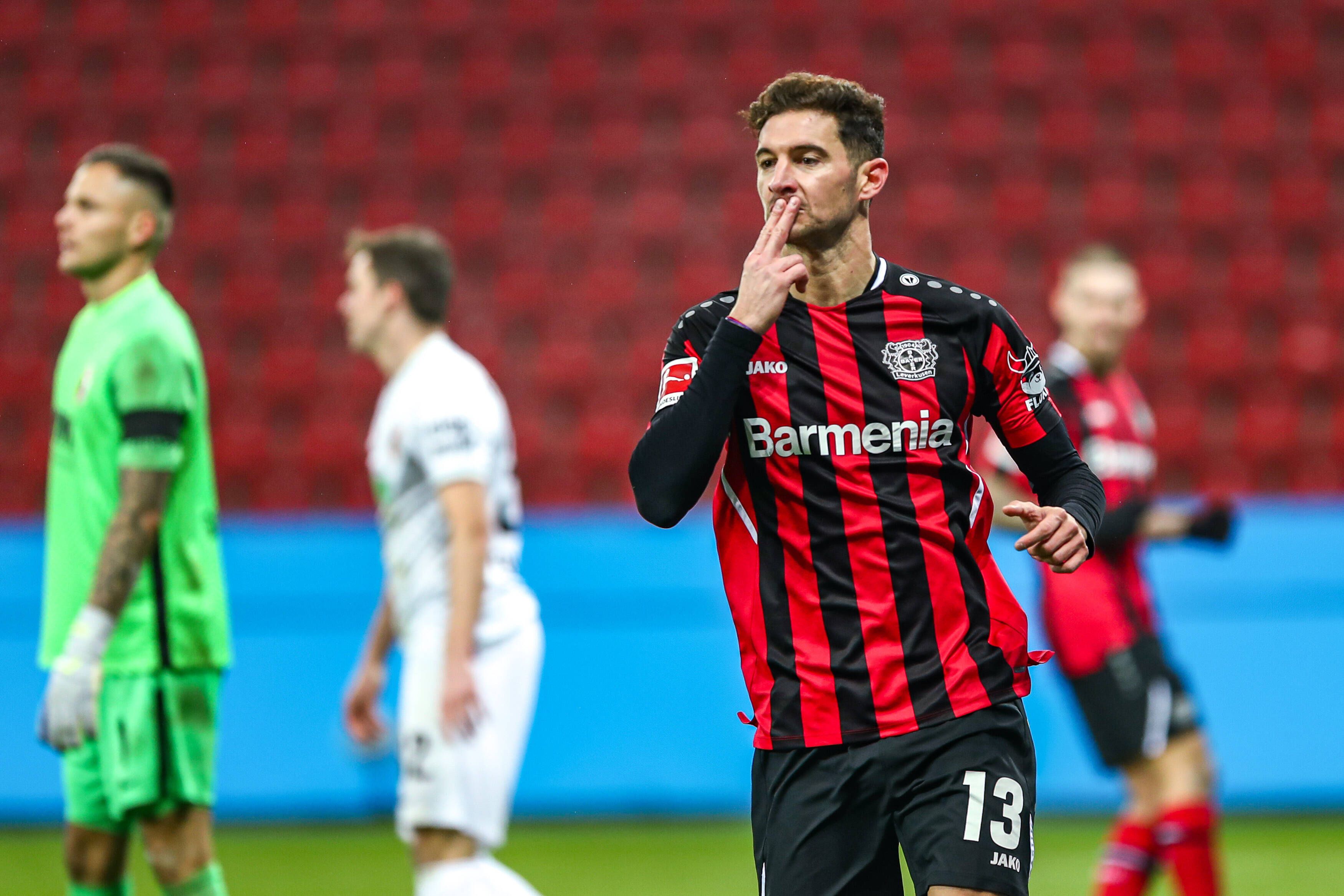 Image - Hertha BSC pokert um Bayer-Stürmer Lucas Alario