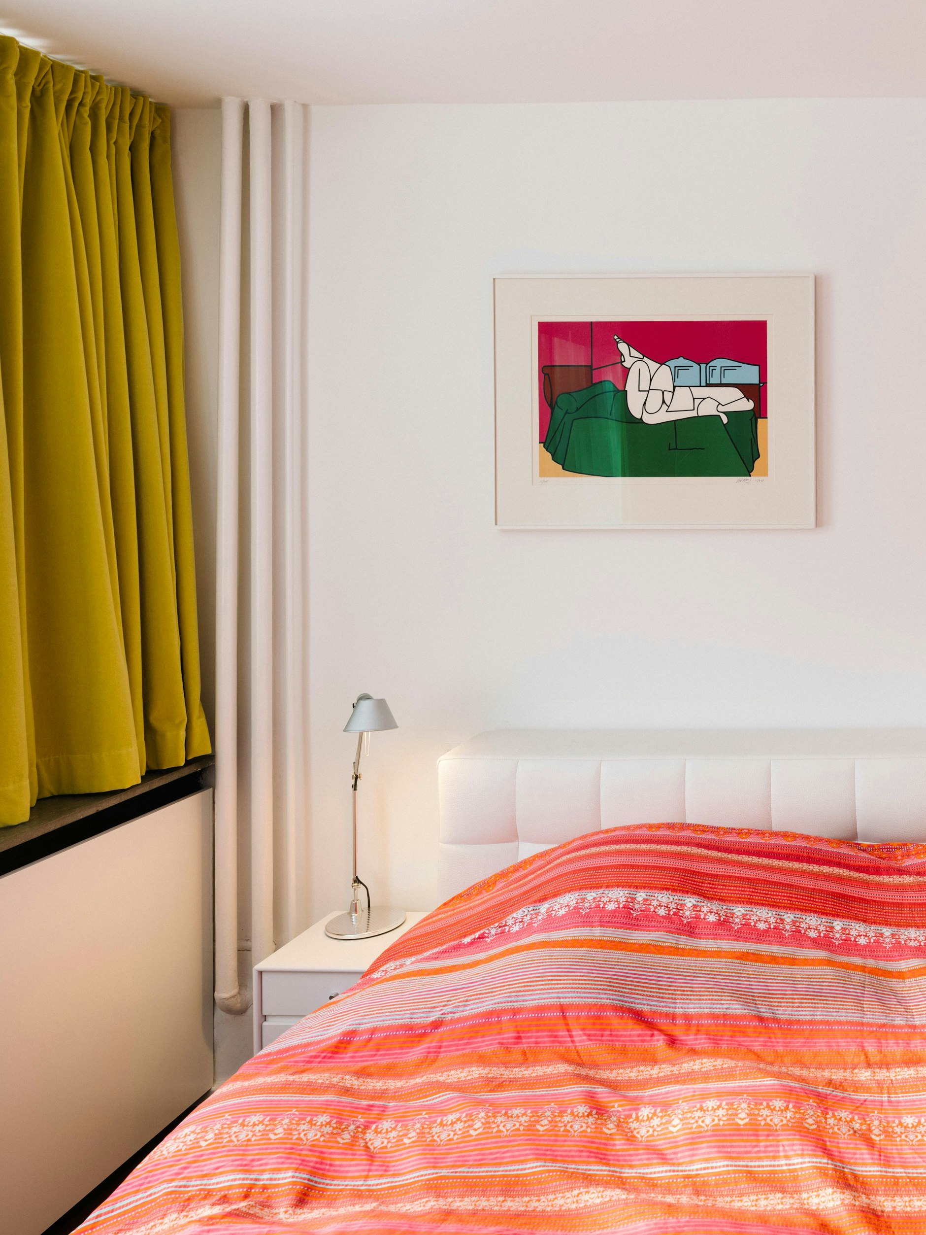 Kleines Zimmer: Raum für Valerio Adamis Bilder gibt es allemal.