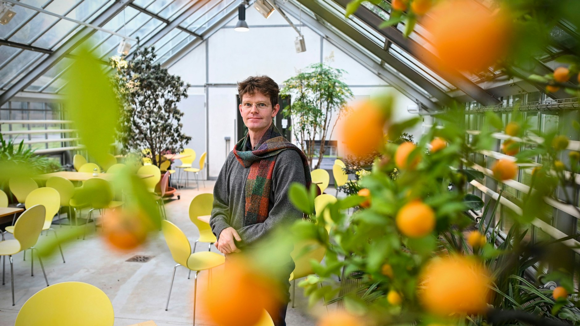 Tom Rolleston (Archivbild) würde gern weiter im Botanischen Garten Pankow Gäste bewirten.
