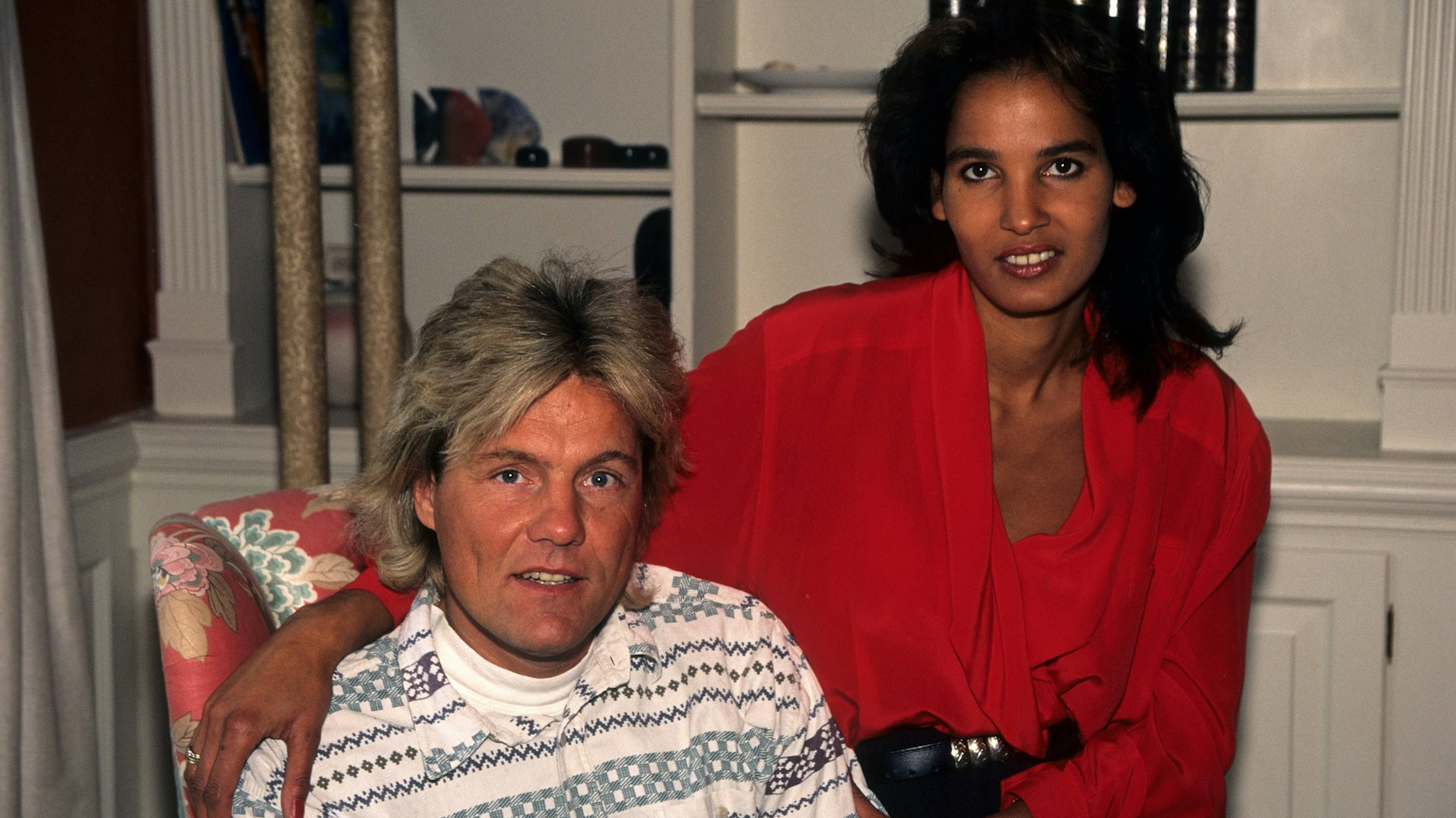 Nadja Abd el Farrag mit ihrem damaligen Lebensgefährten Dieter Bohlen.