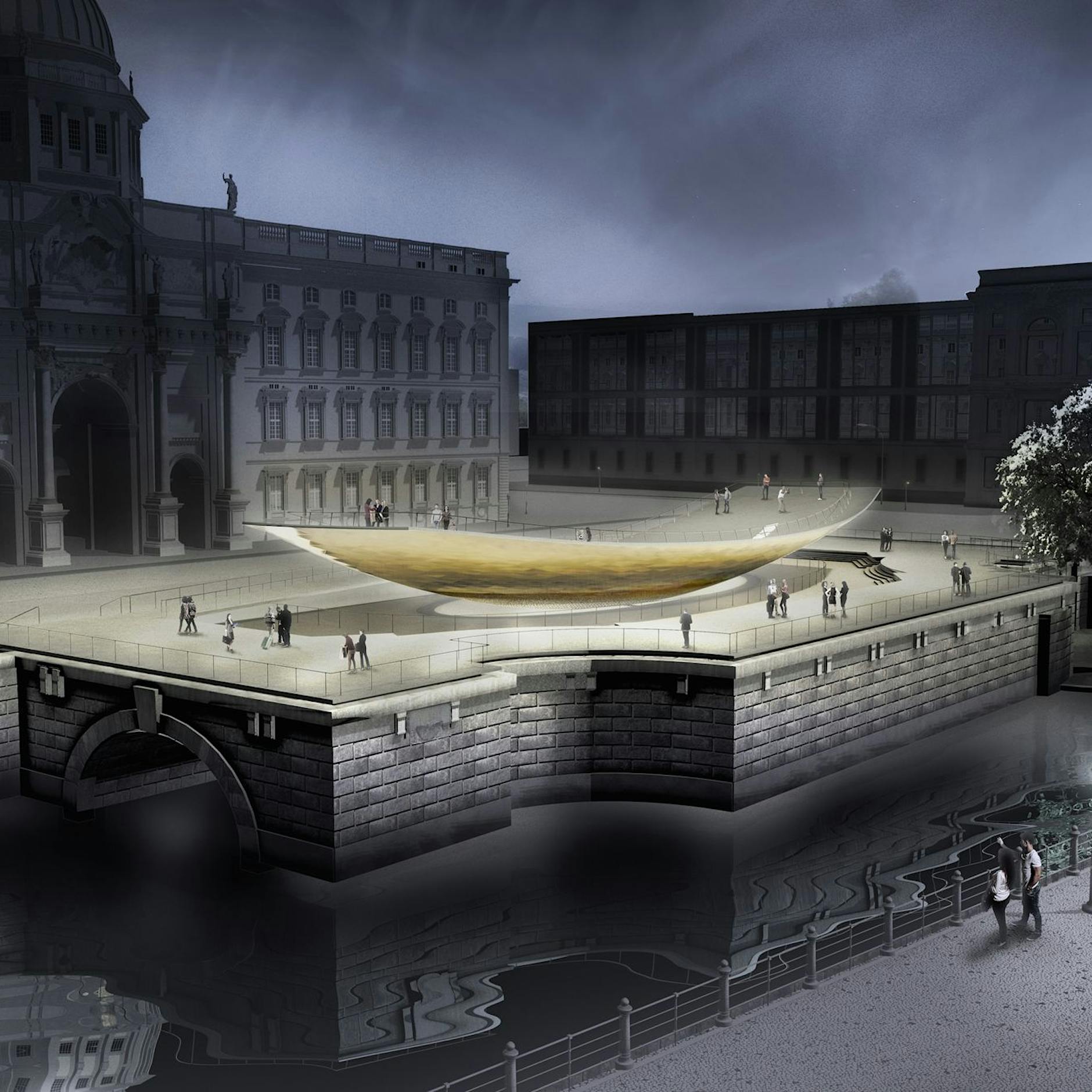 Einheitswippe auf der Kippe: Das Projekt muss neu ausgeschrieben werden