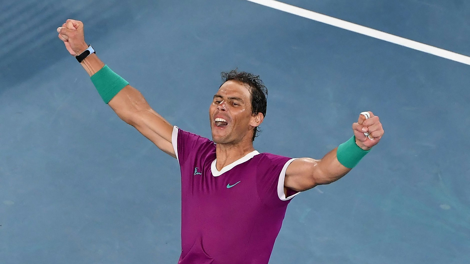 Sparte nicht mit Kritik an Novak Djokovic und setzte sich bei den Australian Open die Tennis-Krone auf: Spaniens Rafael Nadal (35).