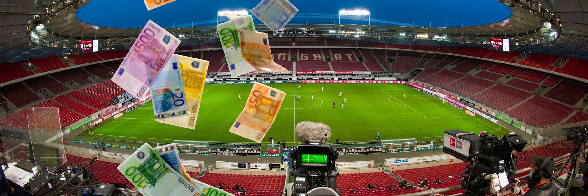 Der 1. FC Union wird in der kommenden Spielzeit viel mehr Geld aus der TV-Vermarktung kassieren, womöglich sogar mehr als Hertha BSC.
