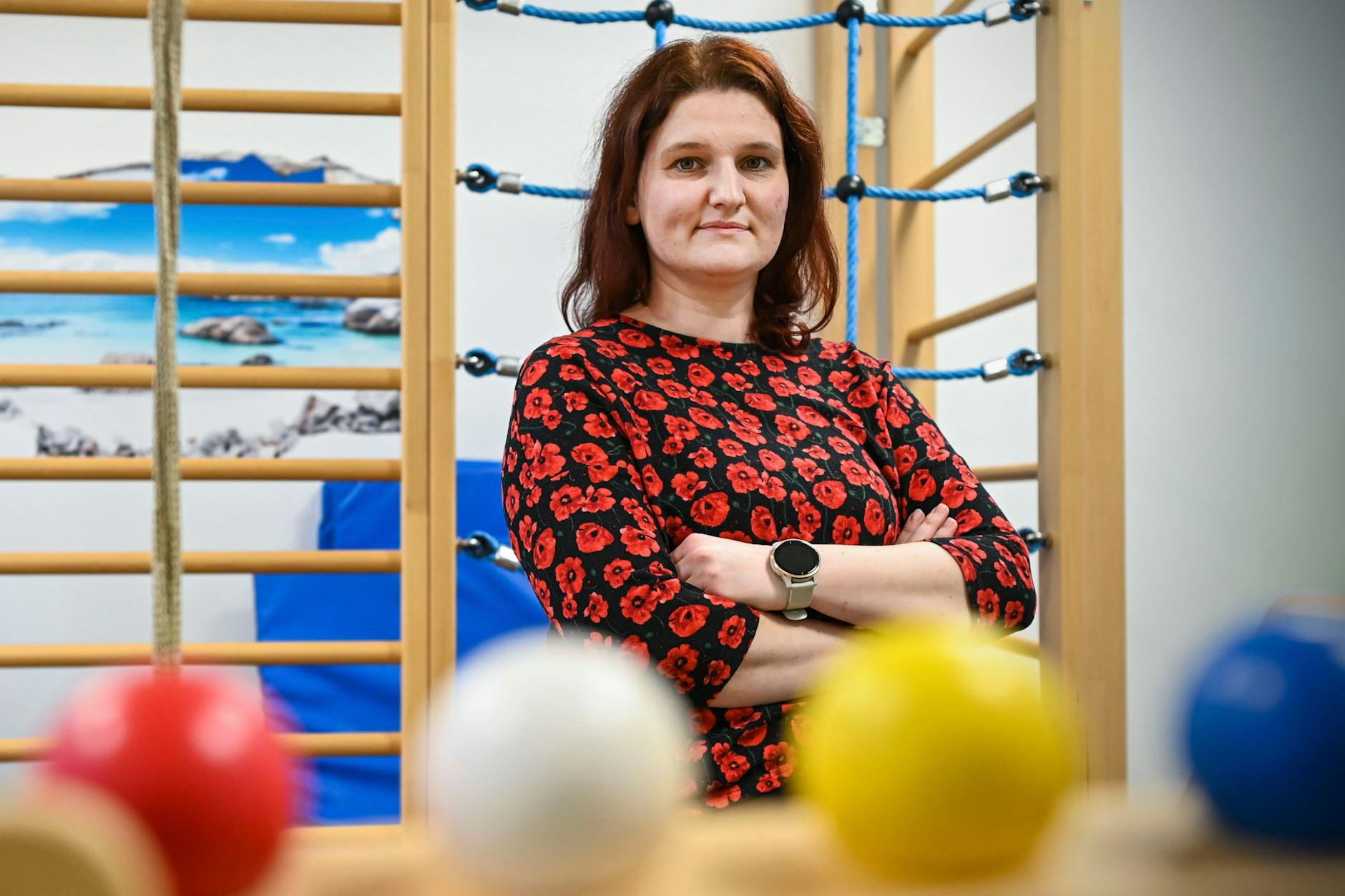 Die Ergotherapeutin Corinna Dietrich ist verzweifelt: Wegen der reduzierten Öffnungszeiten der Kita muss sie Termine absagen.