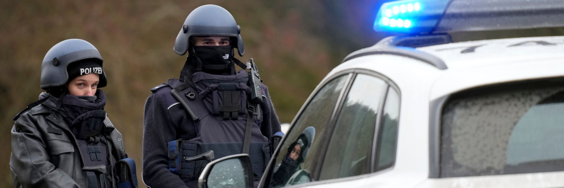 Zwei Polizisten wurden vor einer Woche in Rheinland-Pfalz erschossen.