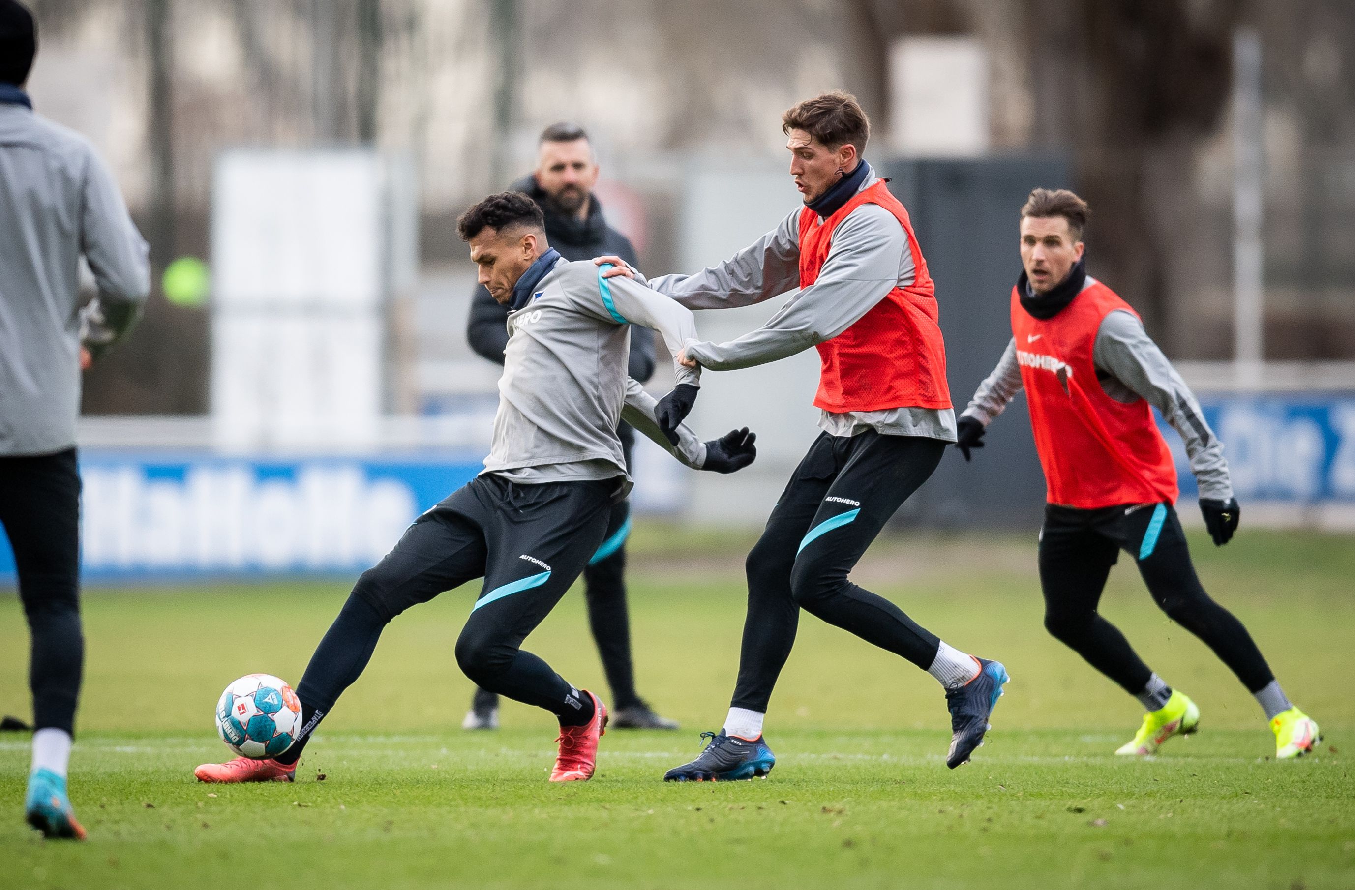 Image - Das Hertha-Team für den Abstiegskampf steht