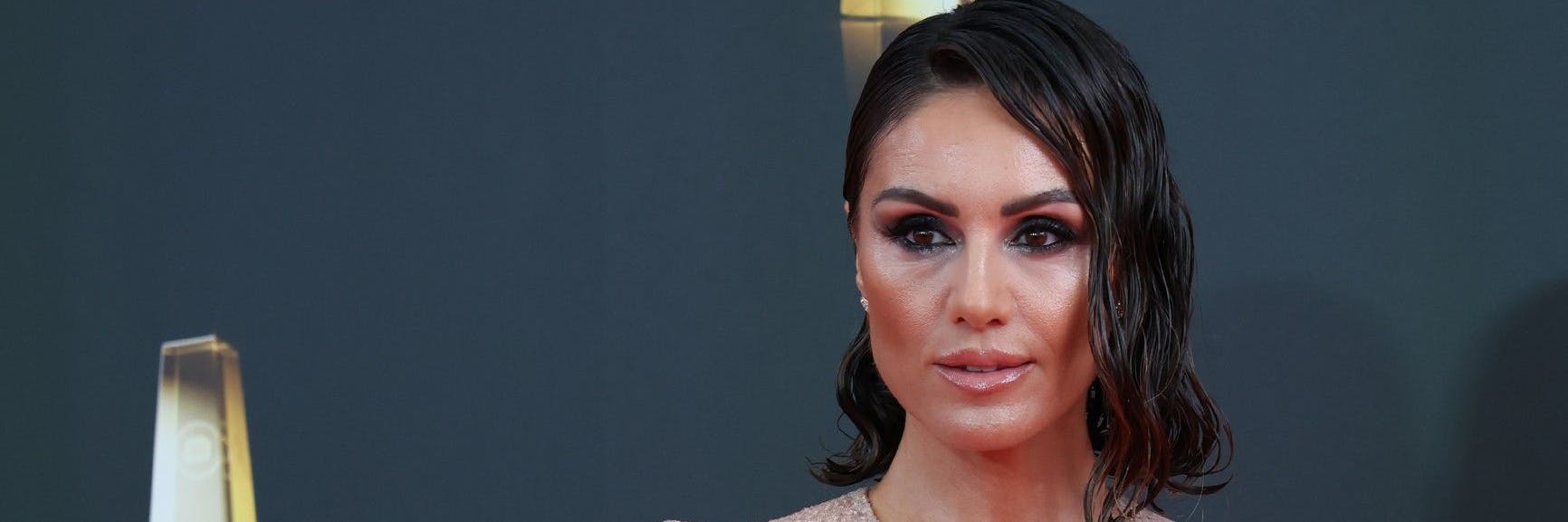 Nazan Eckes beim Deutschen Fernsehpreis.