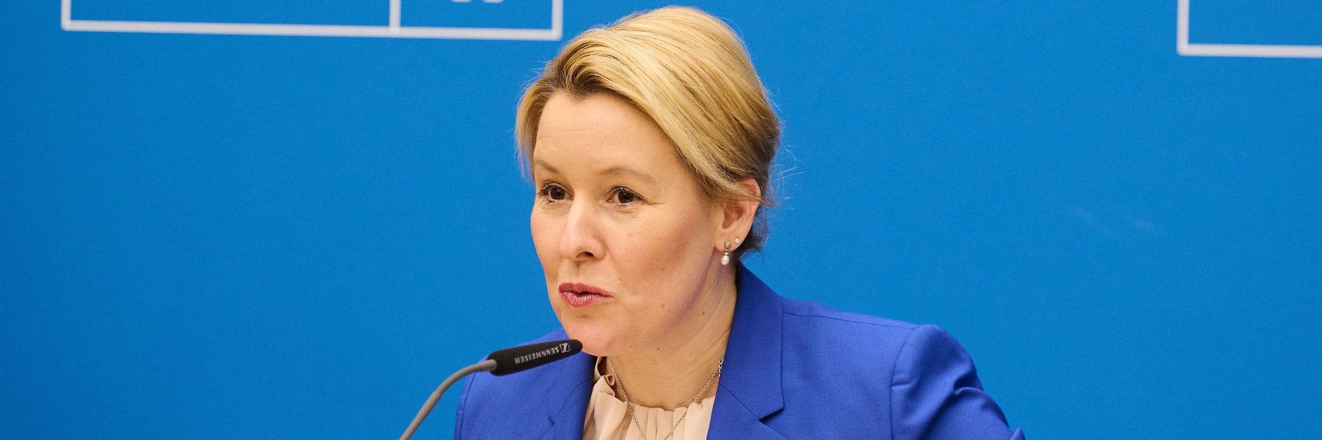 Franziska Giffey (SPD), Regierende Bürgermeisterin von Berlin.