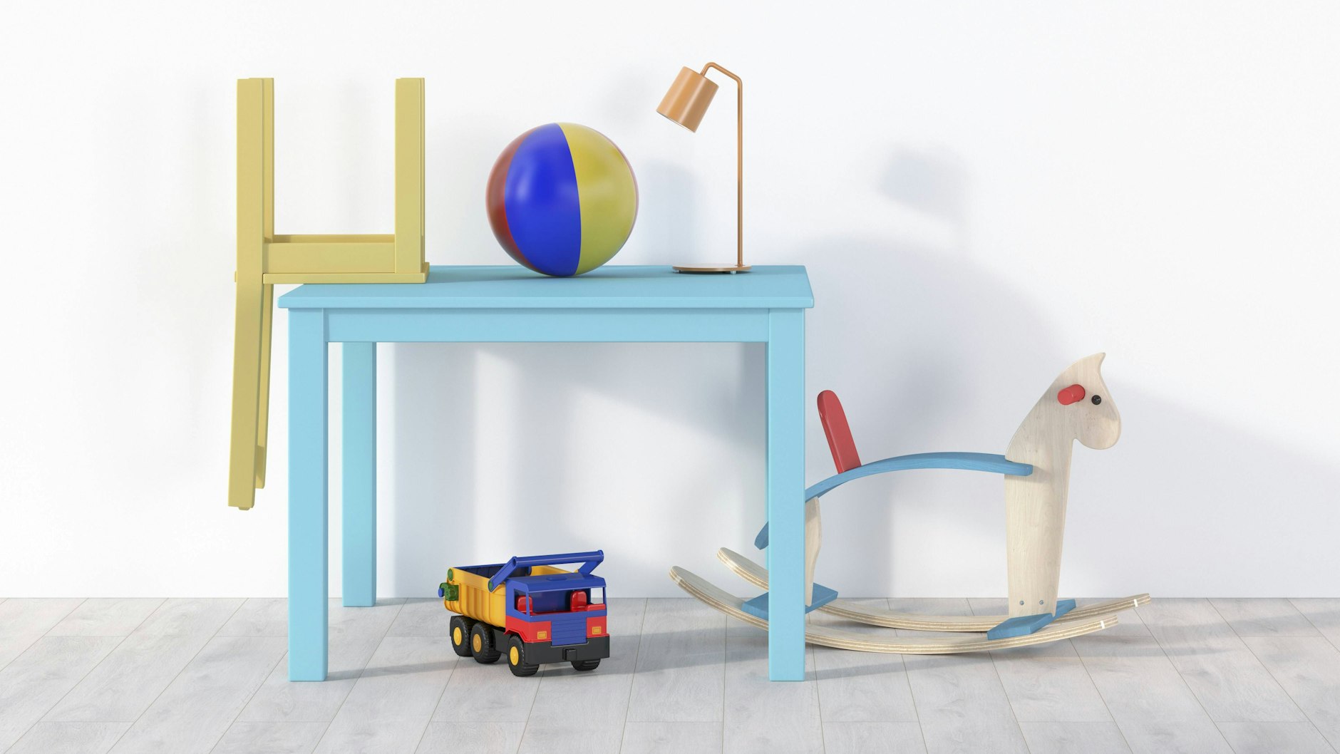 Ein aufgeräumtes Kinderzimmer ist der Traum vieler Eltern (Symbolfoto).