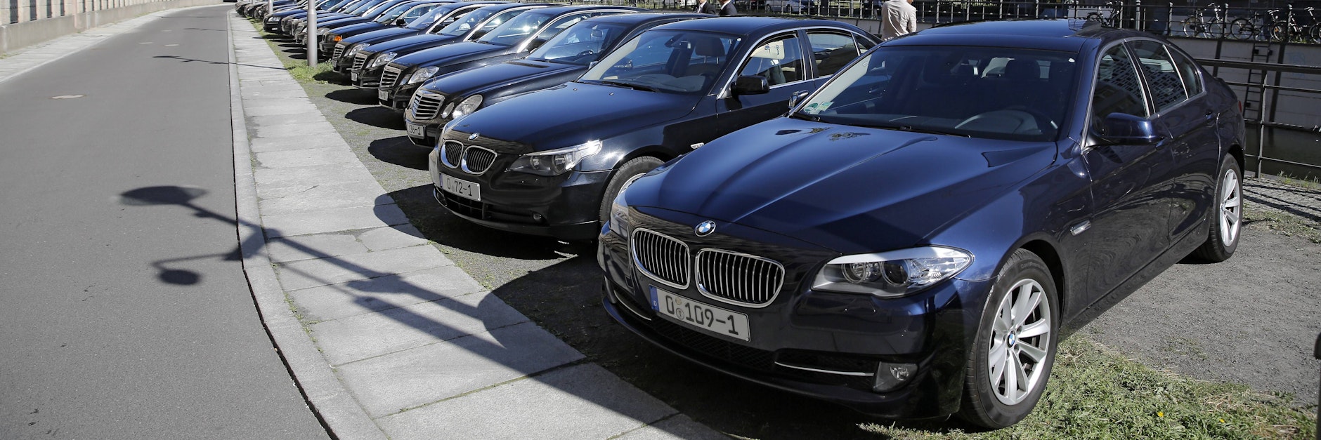 Diplomatenfahrzeuge (Symbolbild)