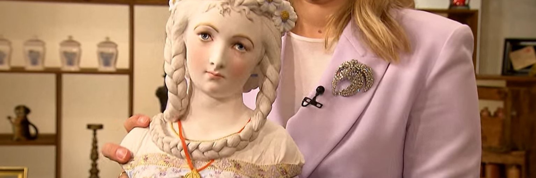 Diese Büste wurde bei „Bares für Rares“ verkauft.