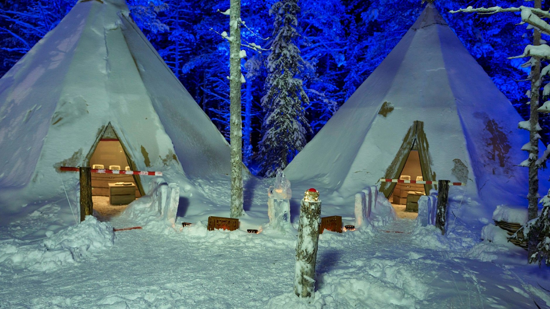 Diese Zelte haben eine besondere Bedeutung bei der „Couple Challenge“. Hier dürften die Exit-Challanges stattfinden.