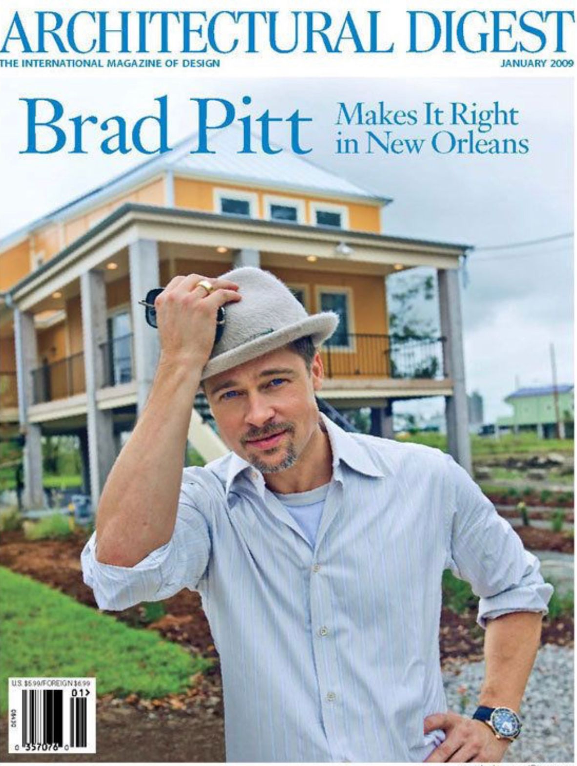 Image - Brad Pitt: Blamage mit Öko-Häusern für die Opfer von Hurrikan „Katrina“