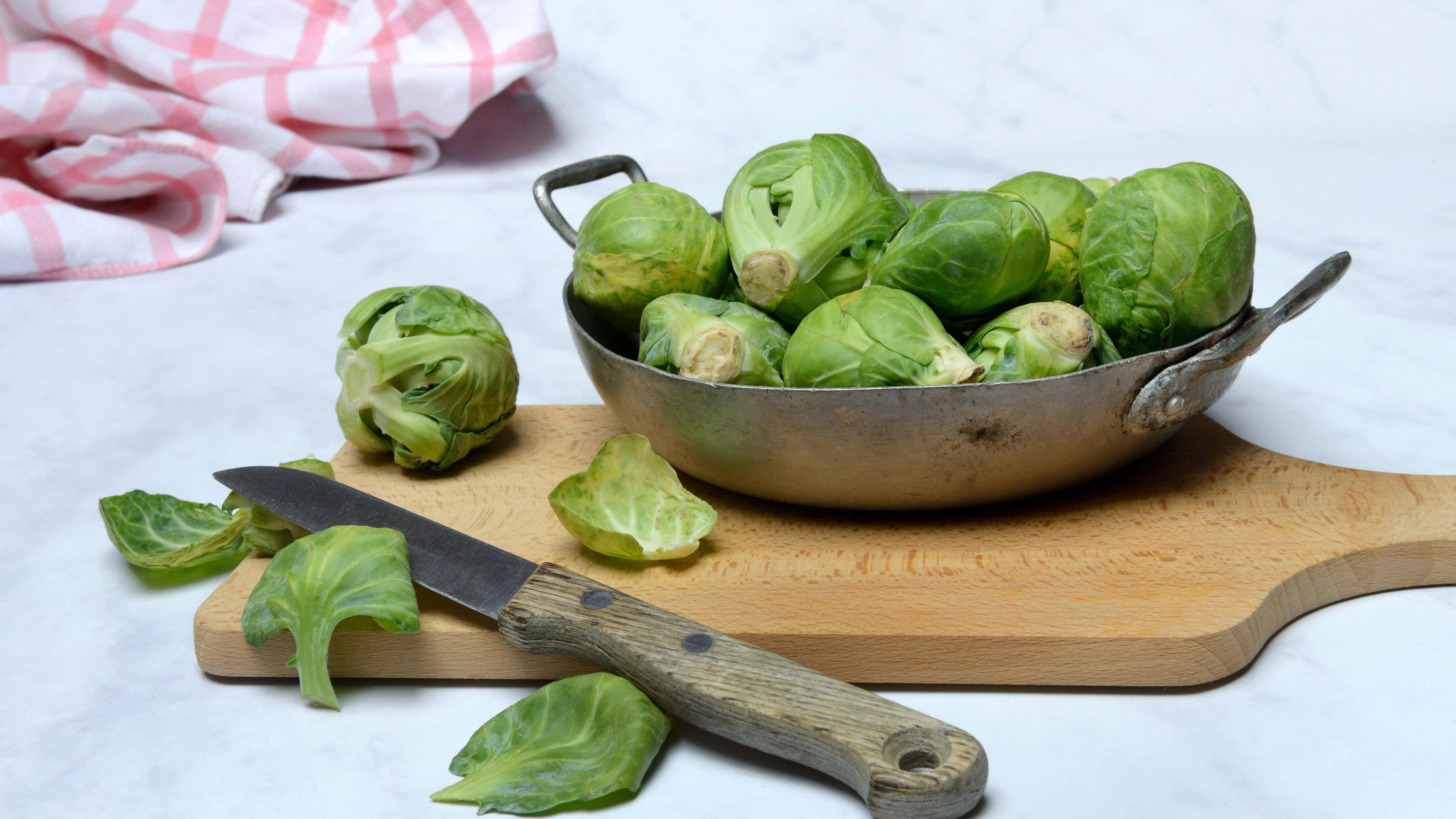 Rosenkohl ist ein beliebtes Wintergemüse.