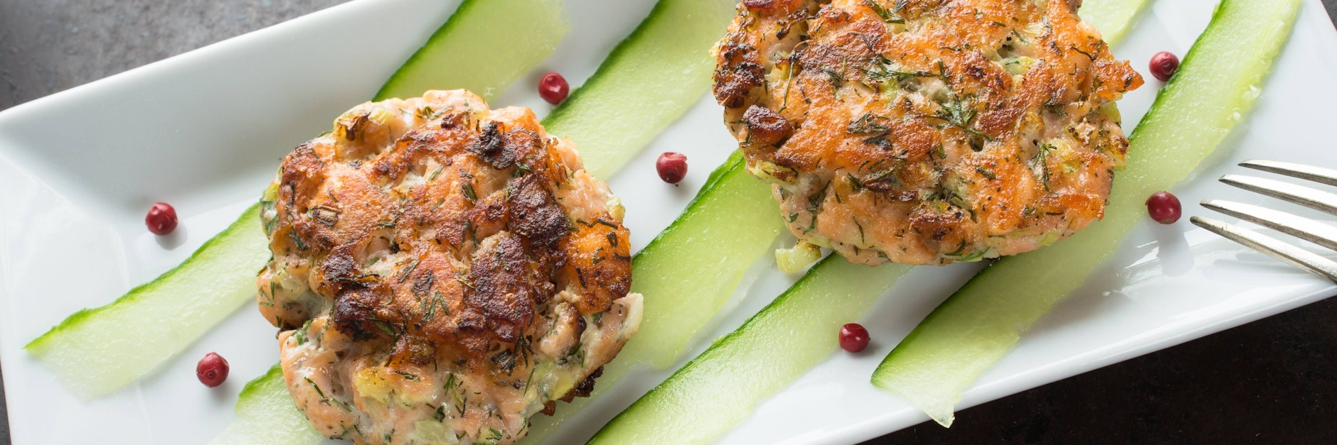 Sind die nicht zum Anbeißen? Selbst gemachte Fischfrikadellen